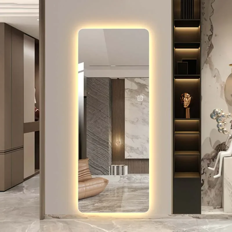 Illuminated Rectangular Mirror with LED - 50x160cm