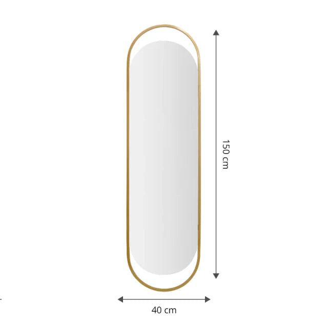 Glam Capsule Mirror G 150x40cm